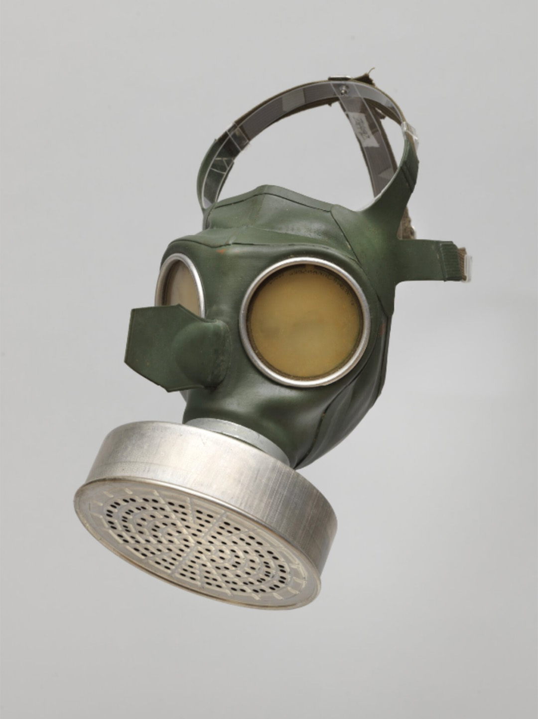 Gasmaske für Luftangriffe